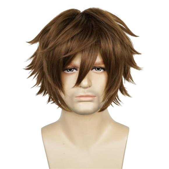 Cosplay Wig for Anime Dark Brown
